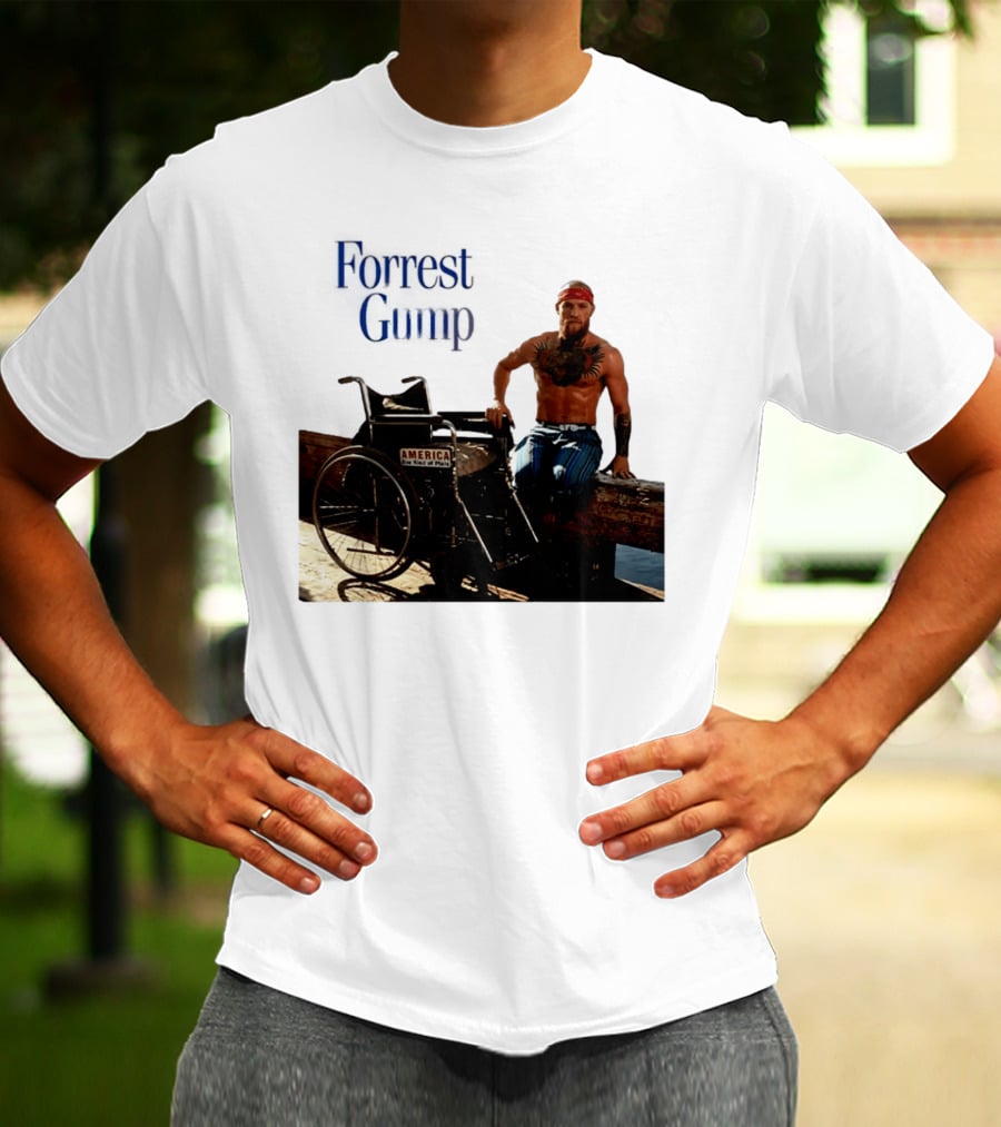 Forrest Gump Conor McGregor America One Kind Of Place T-Shirt