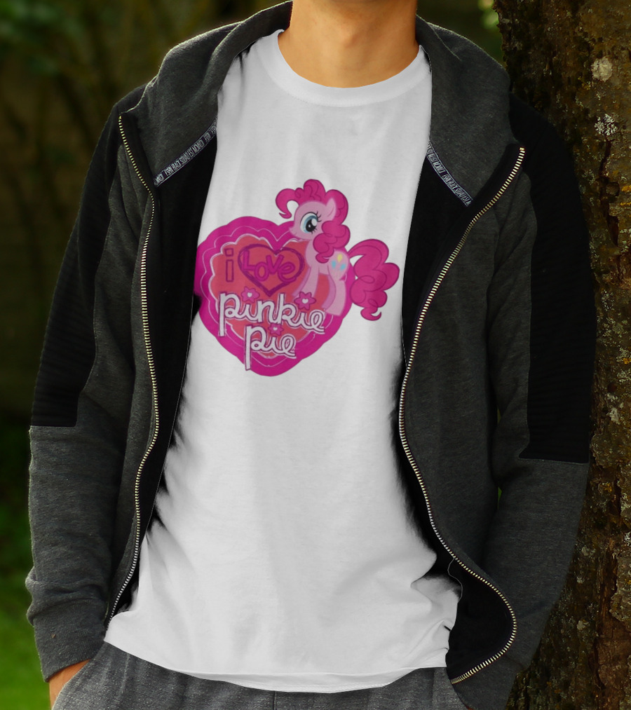 I Love Pinkie Pie My Little Pony Friendship Magic Fan Favorite T-Shirt