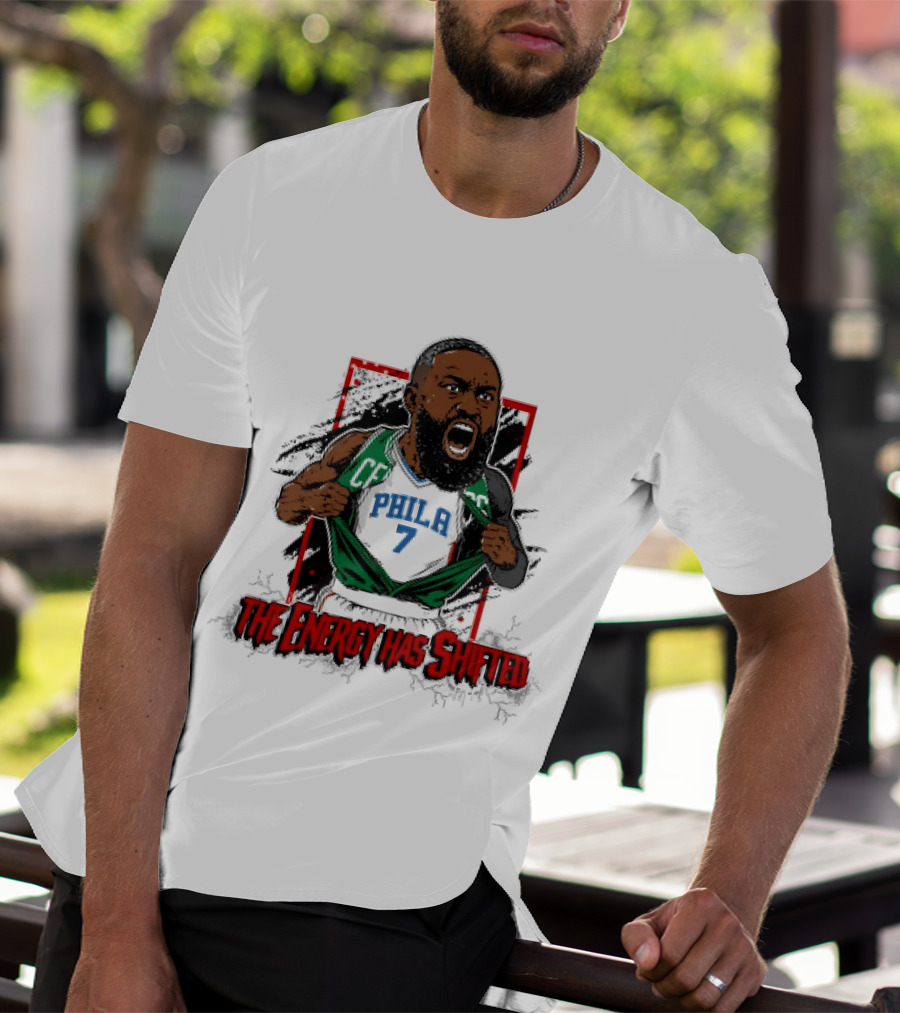 Philadelphia 76ers The Energy Has Shifted Jaylen Brown T-Shirt