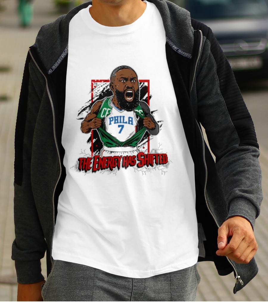 Philadelphia 76ers The Energy Has Shifted Jaylen Brown T-Shirt