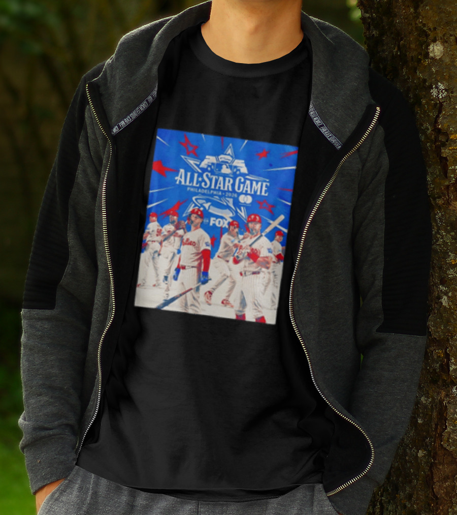 2026 All Star Game Philadelphia Phillies Major League Baseball FOX T-Shirt