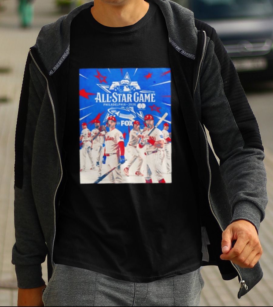 2026 All Star Game Philadelphia Phillies Major League Baseball FOX T-Shirt