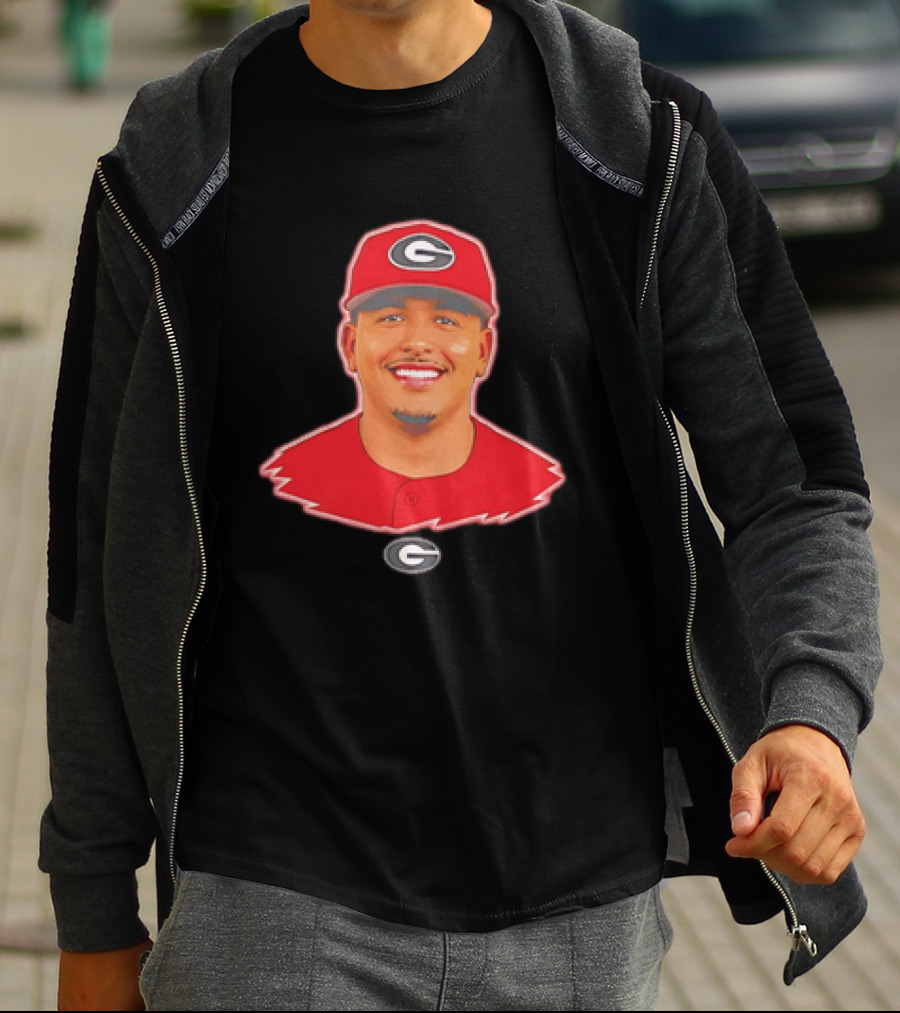 Bryce Calloway Georgia Bulldogs Baseball Cap And Jersey Sports Fan T-Shirt