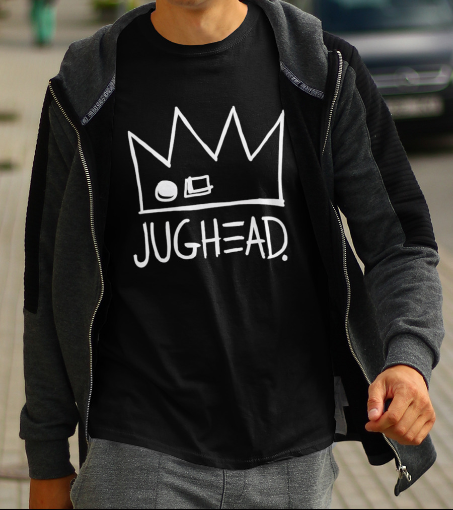 Jughead Jones Crown Riverdale Archie Comics Iconic Jughead Drawing T-Shirt