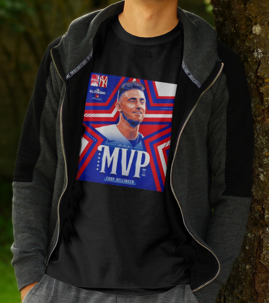 Cody Bellinger MVP 2026 MLB All Star Game Philadelphia Yankees Stars T-Shirt
