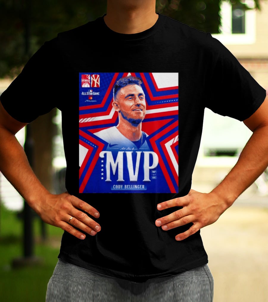 Cody Bellinger MVP 2026 MLB All Star Game Philadelphia Yankees Stars T-Shirt