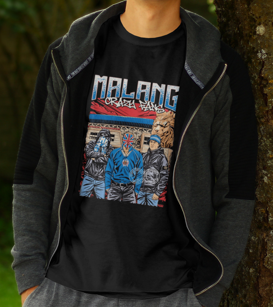 Malang Crazy Fans Stadion Kanjuruhan Arema Football Club T-Shirt