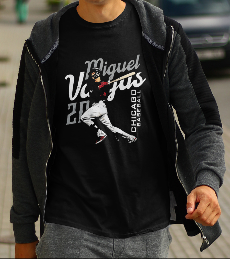 Miguel Vargas Chicago Baseball Player Action T-Shirt