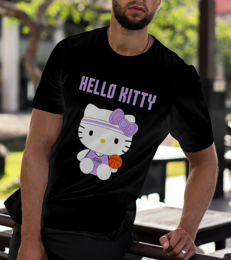 Hello Kitty Basketball Player Golden State Valkyries Collaboration T-Shirt