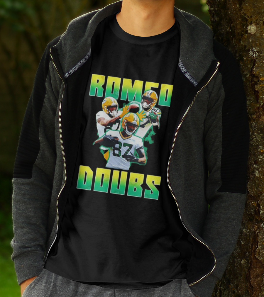 Green Bay Packers Football Romeo Doubs 87 Packers T-Shirt