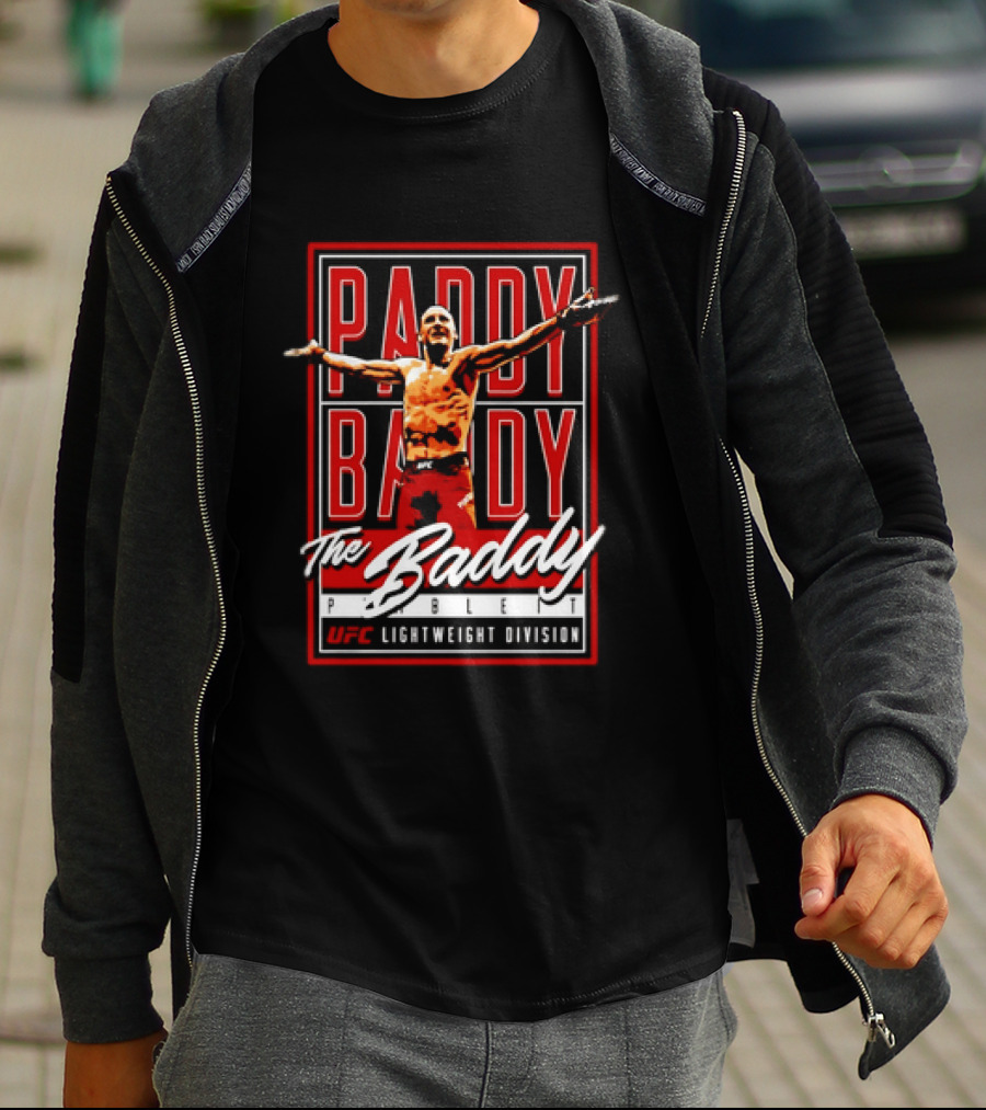 Paddy Pimblett The Baddy UFC Lightweight Division Fighter T-Shirt