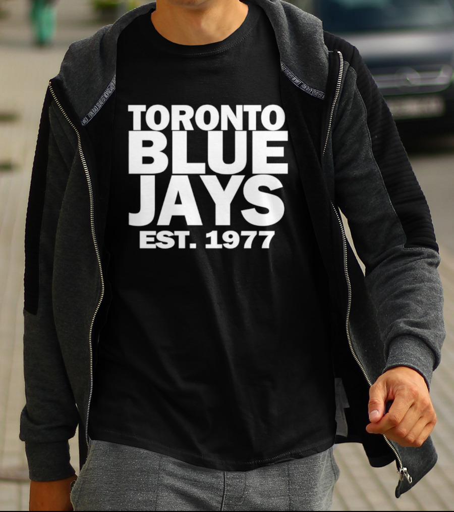 Toronto Blue Jays Baseball Est 1977 MLB Team T-Shirt