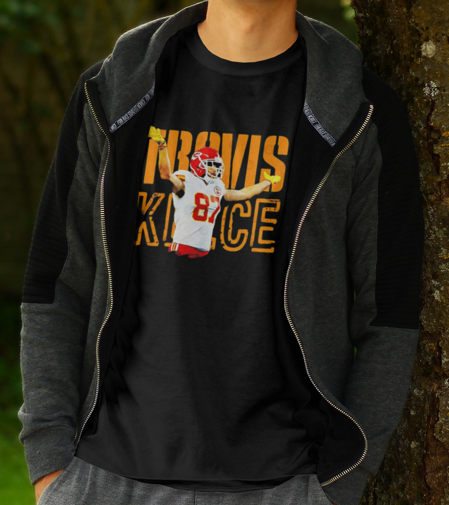 Travis Kelce 87 Kansas City Chiefs Football T-Shirt