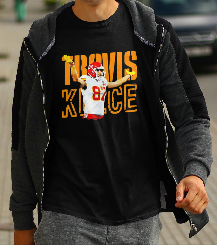 Travis Kelce 87 Kansas City Chiefs Football T-Shirt