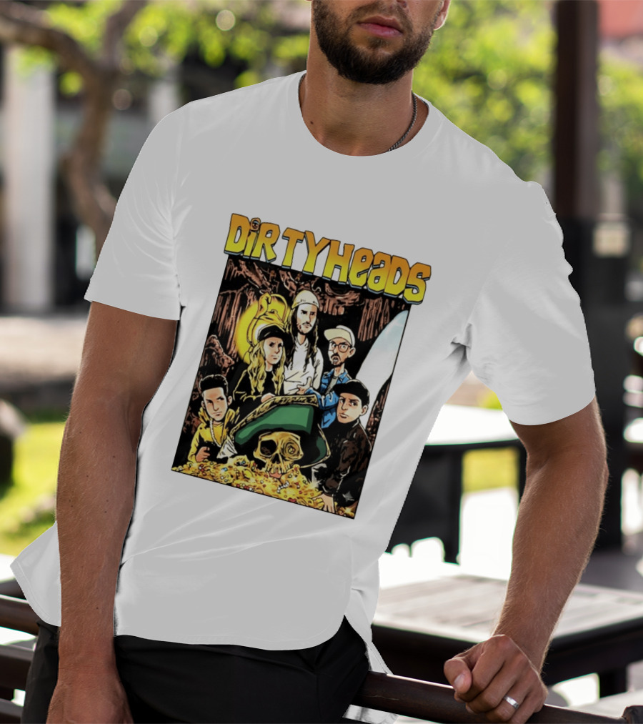 Dirty Heads Goonies Treasure Cave Adventure Tour 2024 T-Shirt