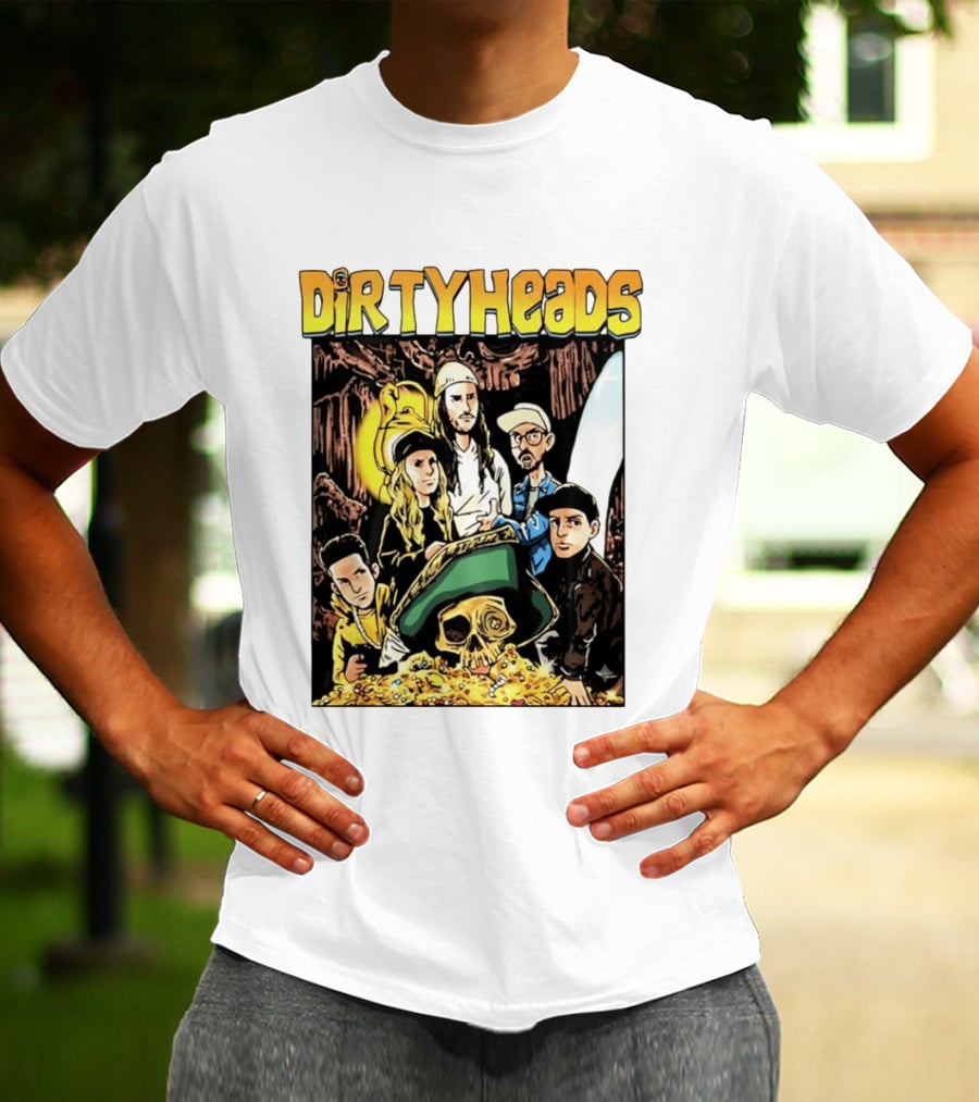 Dirty Heads Goonies Treasure Cave Adventure Tour 2024 T-Shirt