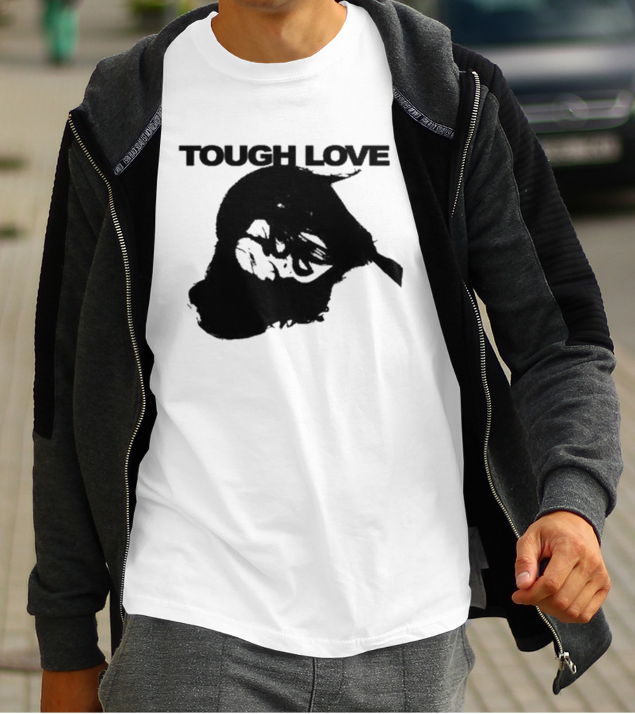 Tough Love Skull With Barbed Wire T-Shirt
