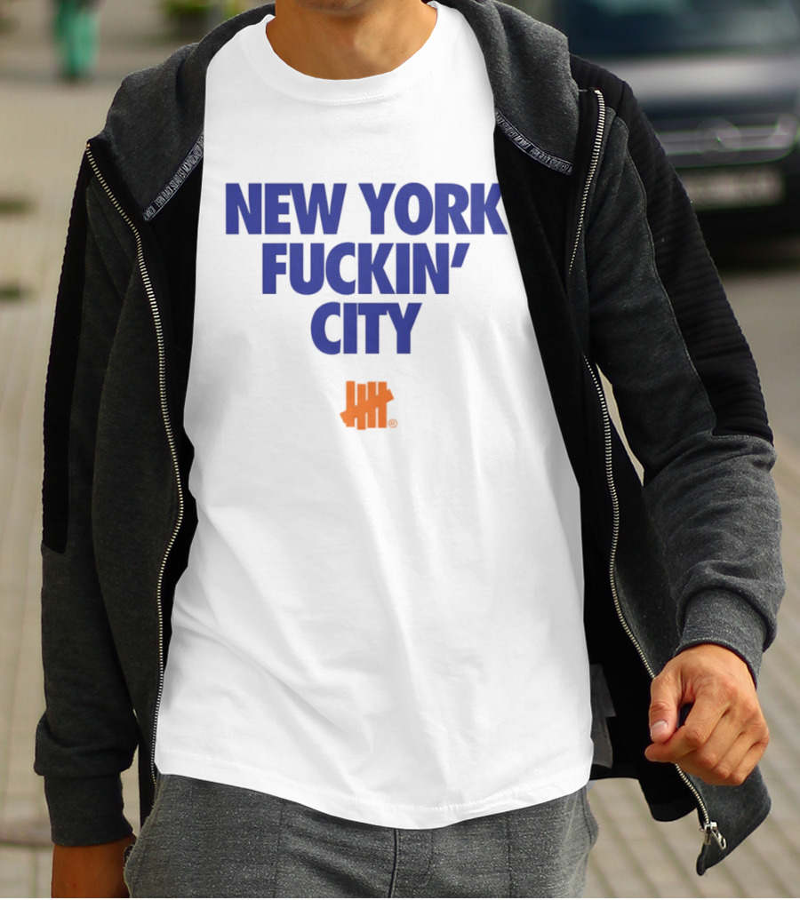 New York Knicks New York Fuckin' City Basketball 2026 NBA T-Shirt