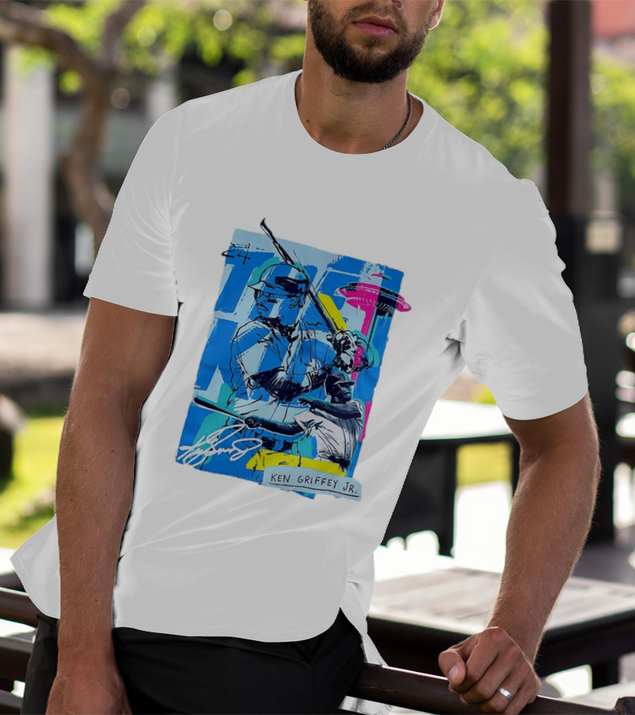 Ken Griffey Jr Seattle Mariners Baseball Legend T-Shirt
