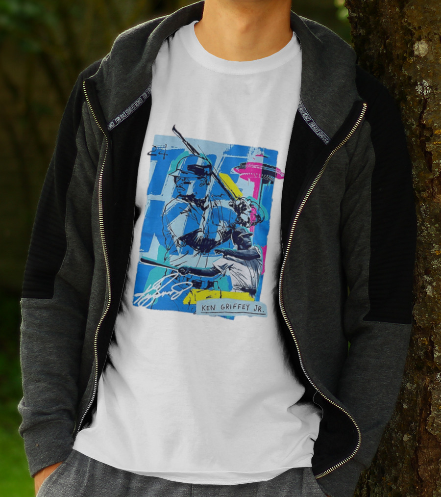 Ken Griffey Jr Seattle Mariners Baseball Legend T-Shirt