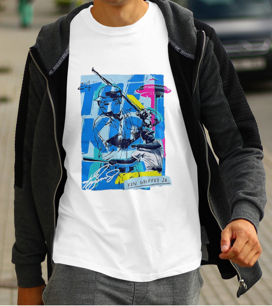 Ken Griffey Jr Seattle Mariners Baseball Legend T-Shirt