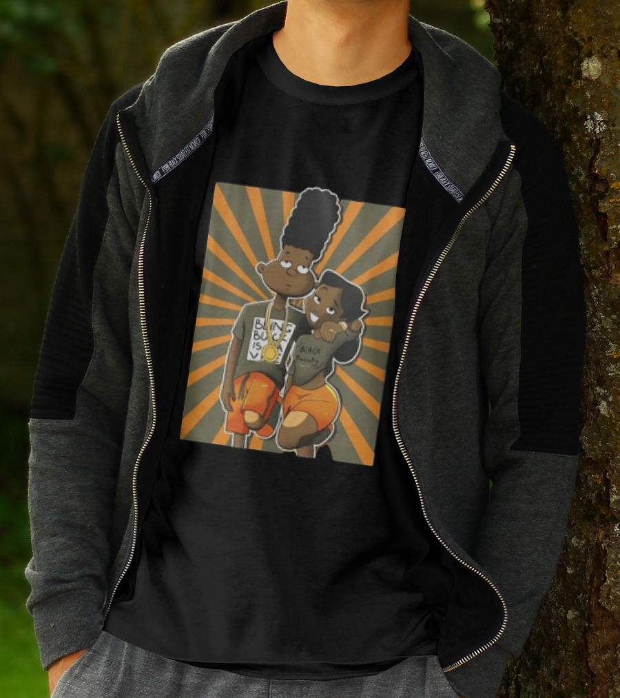 Black Beauty A Different Love Olive Green And Orange Jordan 5S Matching Sneaker T-Shirt
