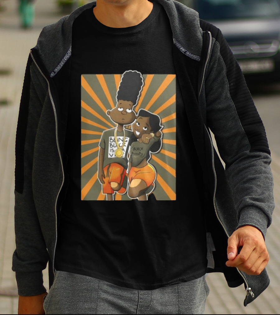 Black Beauty A Different Love Olive Green And Orange Jordan 5S Matching Sneaker T-Shirt