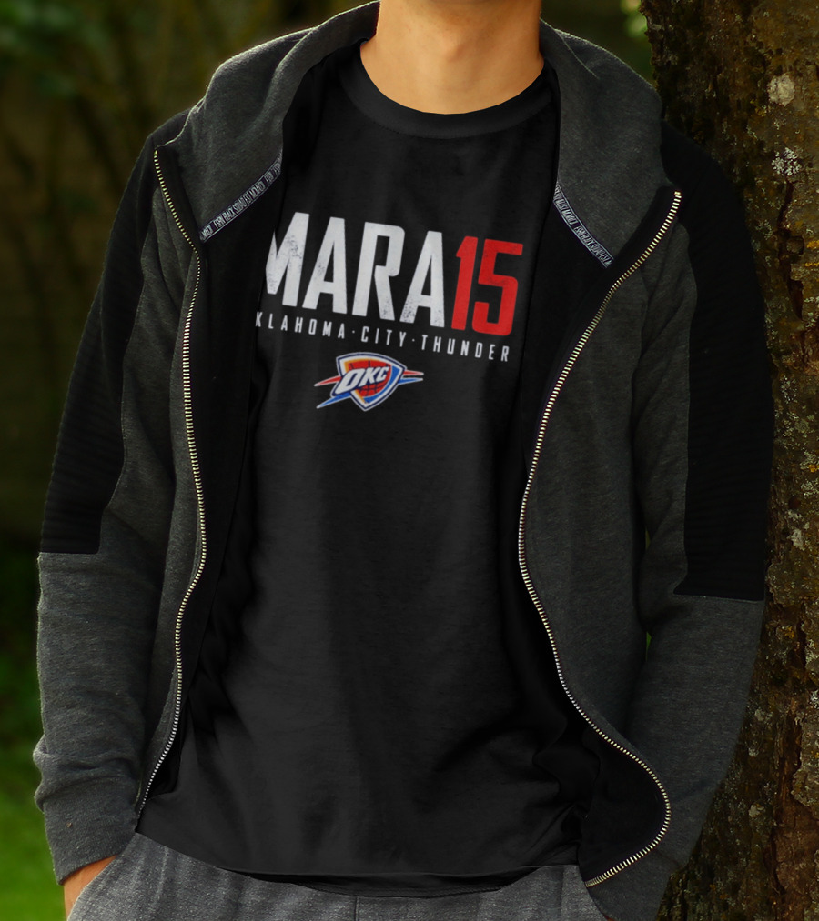 Mara 15 Oklahoma City Thunder OKC T-Shirt