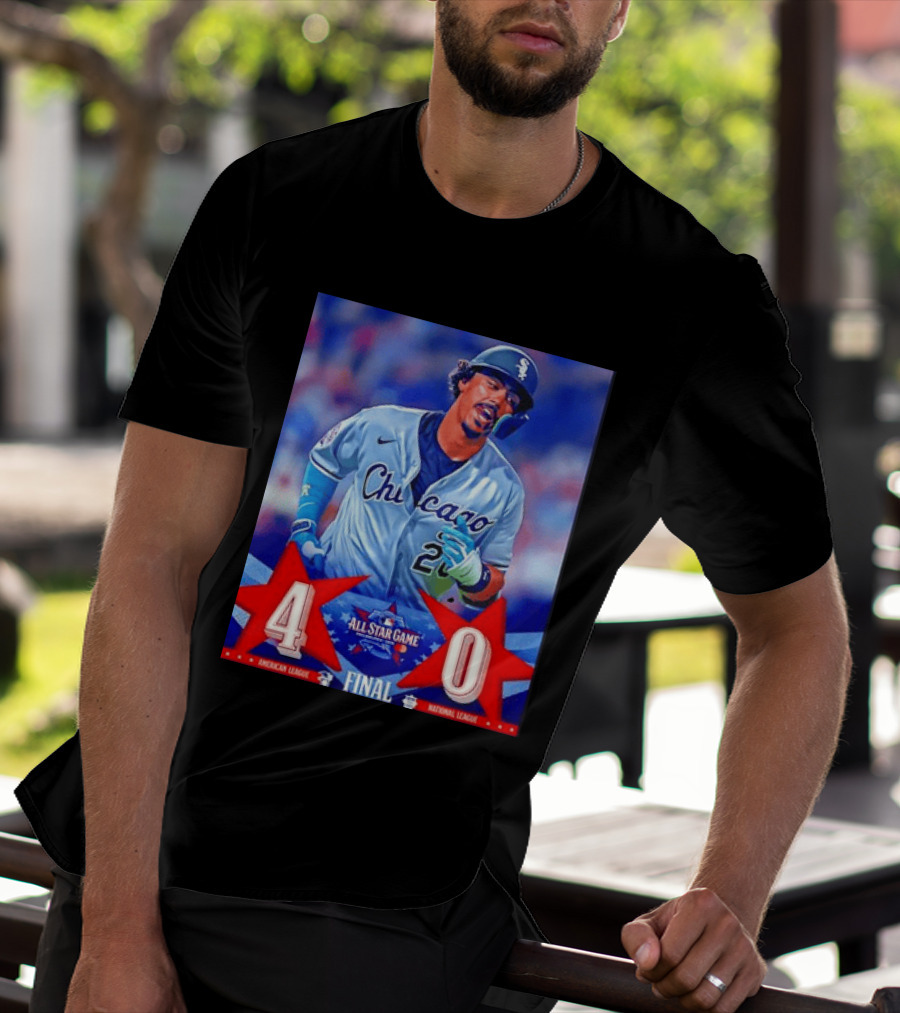 Chicago White Sox 2026 All Star Game American League 4 National League 0 Final Score T-Shirt