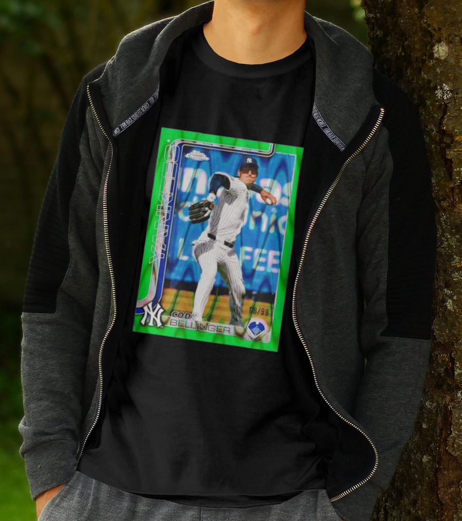 Cody Bellinger 08 99 Topps Chrome Yankees T-Shirt