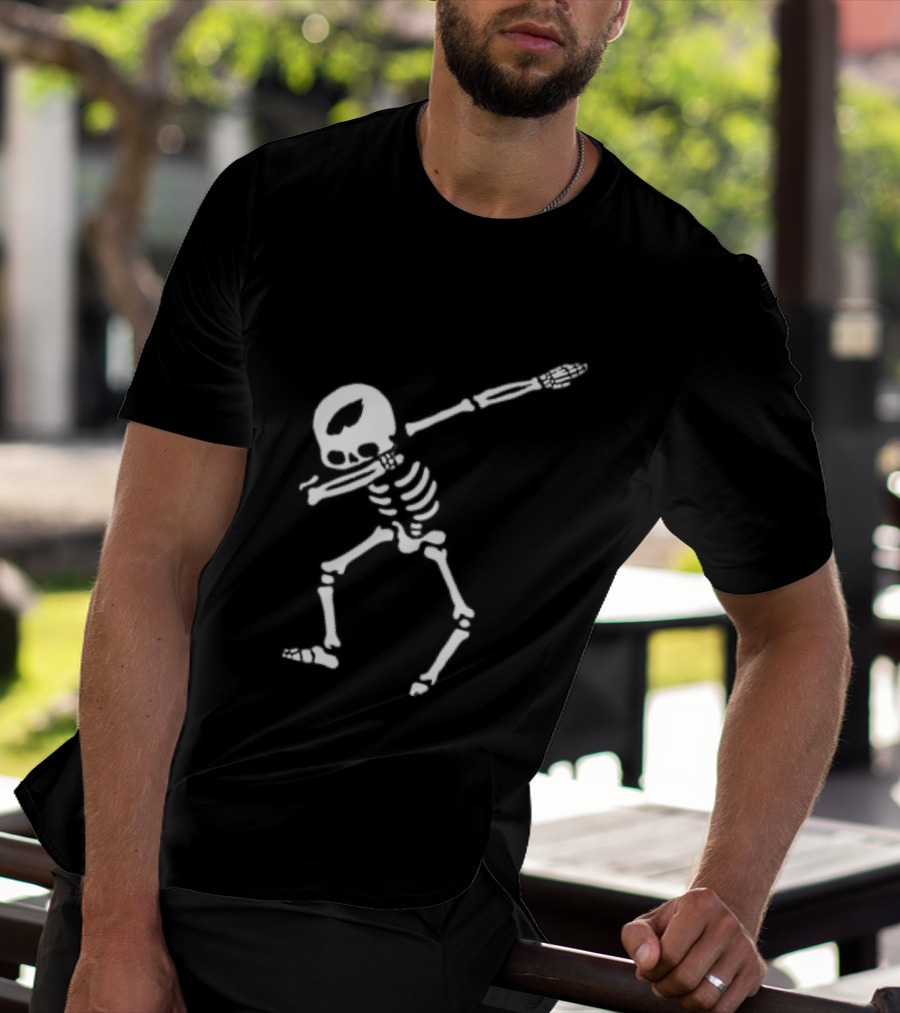 Philadelphia Eagles Dabbing Skeleton T-Shirt