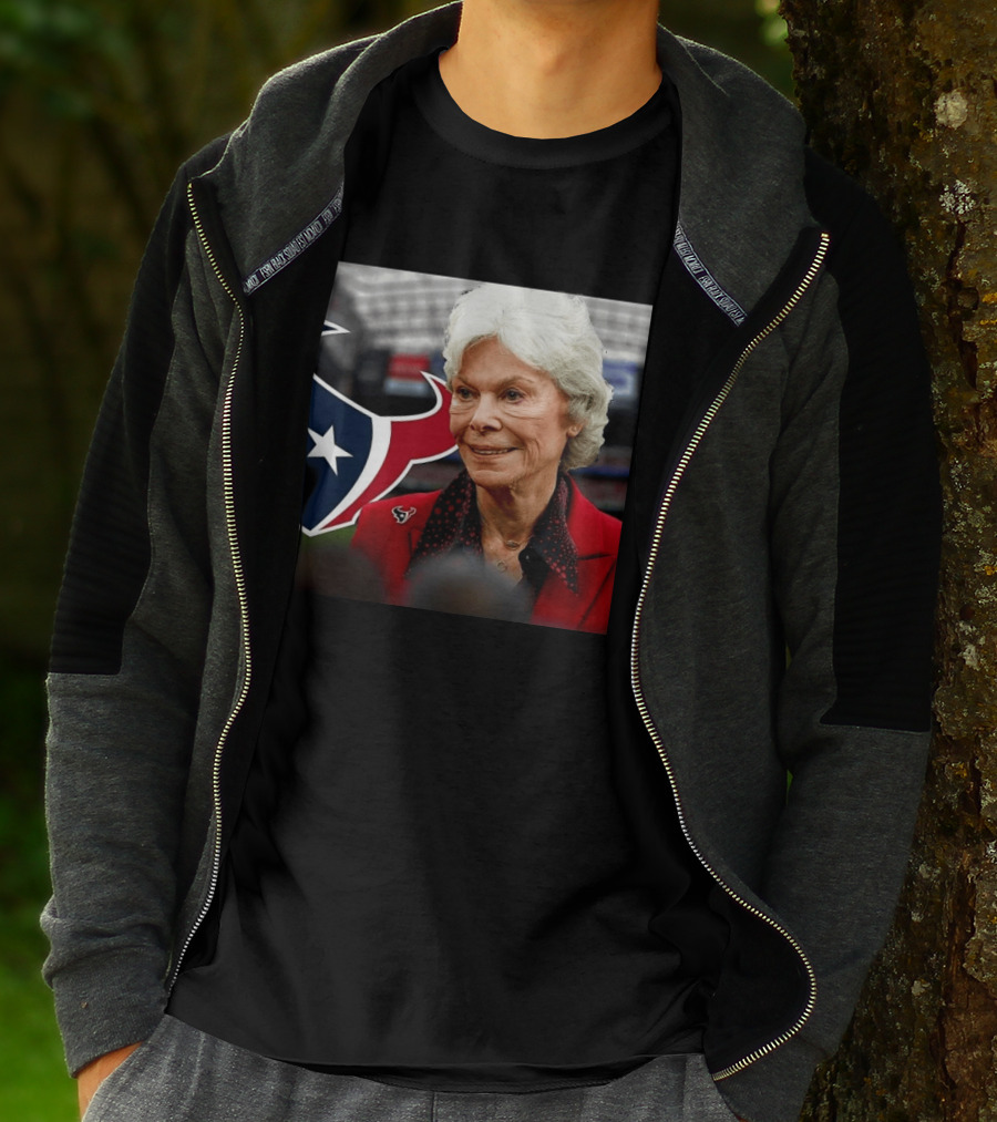 Houston Texans Co Founder Janice McNair Legacy Honored T-Shirt
