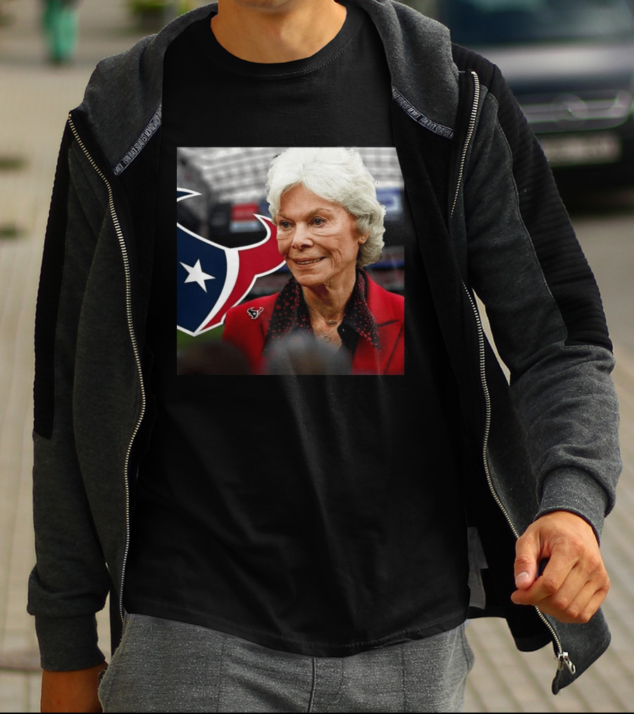 Houston Texans Co Founder Janice McNair Legacy Honored T-Shirt