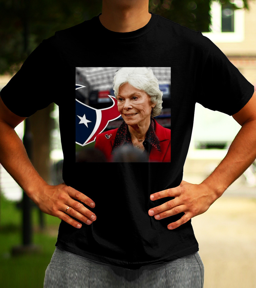Houston Texans Co Founder Janice McNair Legacy Honored T-Shirt
