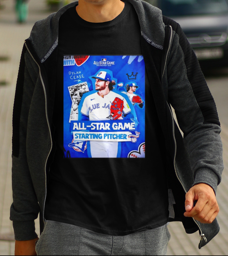 Dylan Cease Blue Jays All Star Game Starting Pitcher Philadelphia 2026 T-Shirt