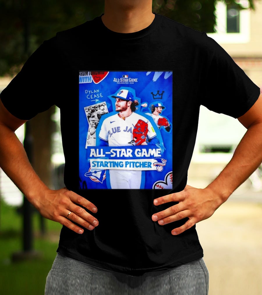Dylan Cease Blue Jays All Star Game Starting Pitcher Philadelphia 2026 T-Shirt