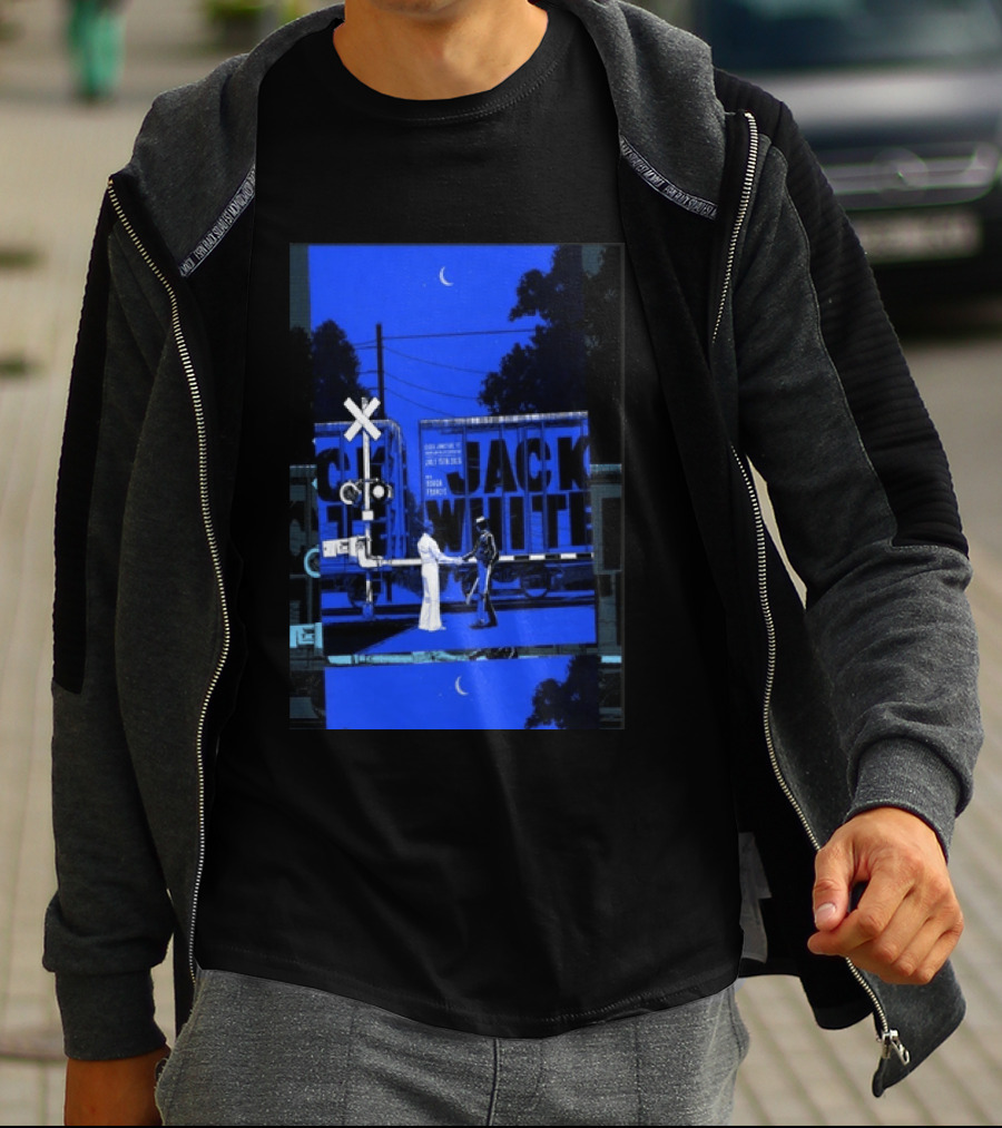 Jack White Jul 15 2026 Toronto Concert Railway Crossing T-Shirt