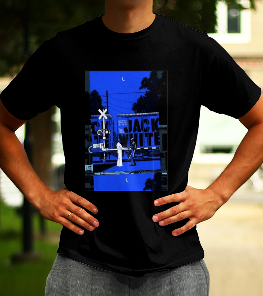 Jack White Jul 15 2026 Toronto Concert Railway Crossing T-Shirt