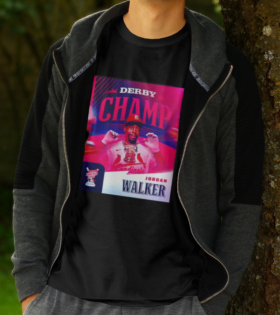 Jordan Walker St Louis Cardinals Home Run Derby Champ 2026 T-Shirt