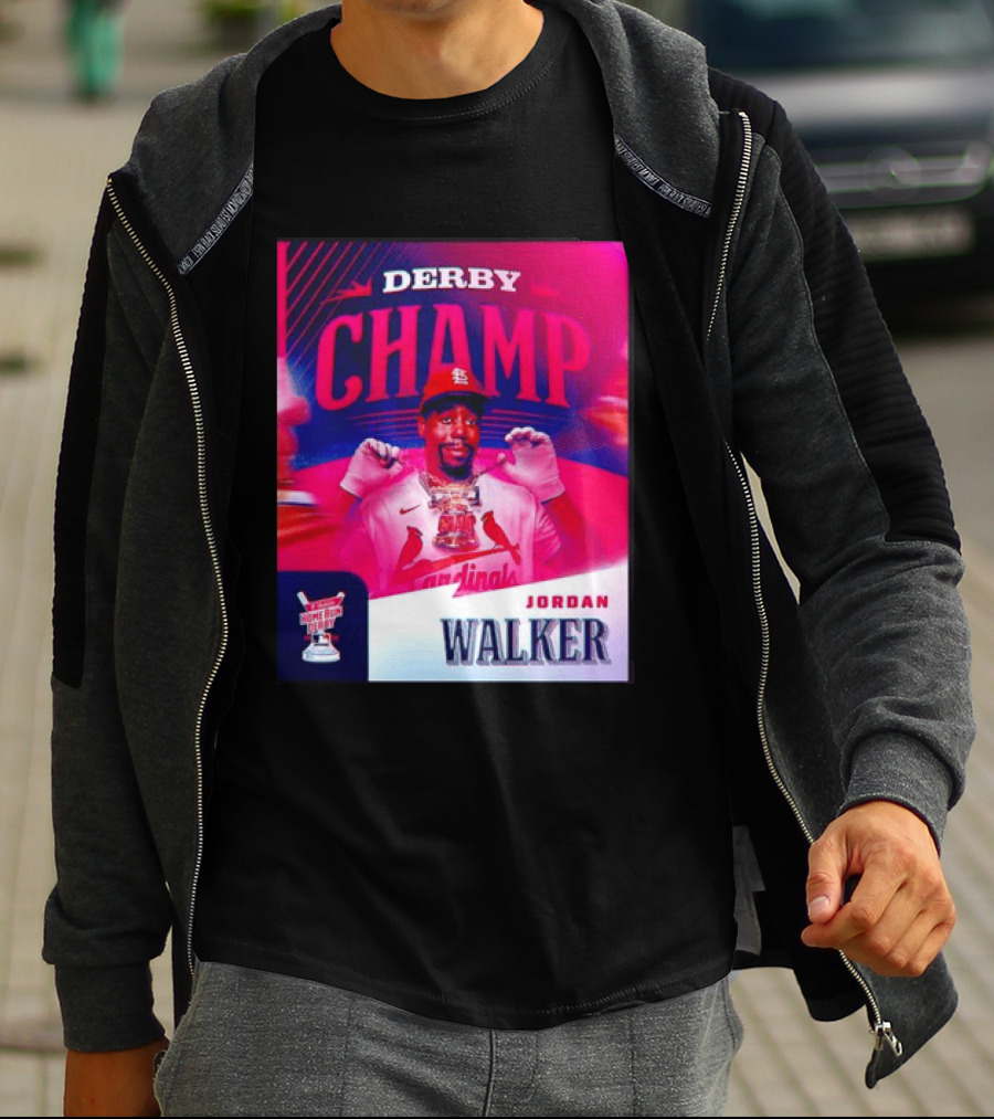 Jordan Walker St Louis Cardinals Home Run Derby Champ 2026 T-Shirt