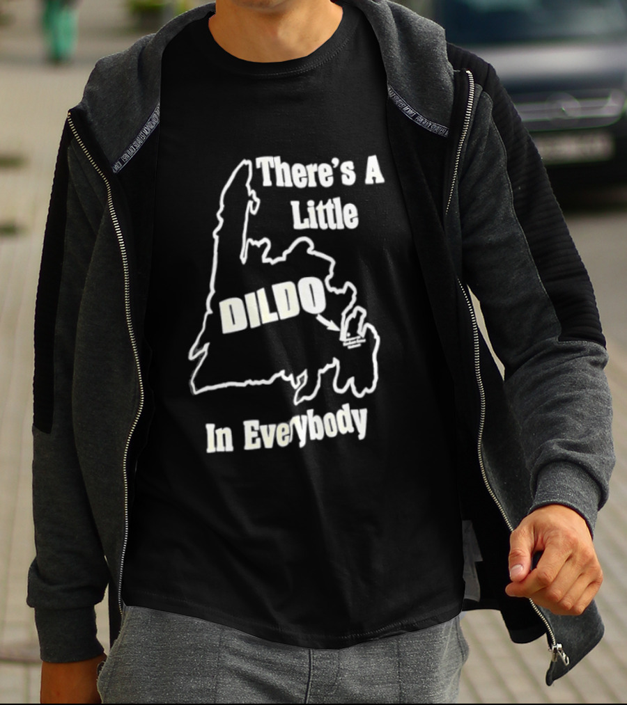 There's A Little Dildo In Everybody Map T-Shirt
