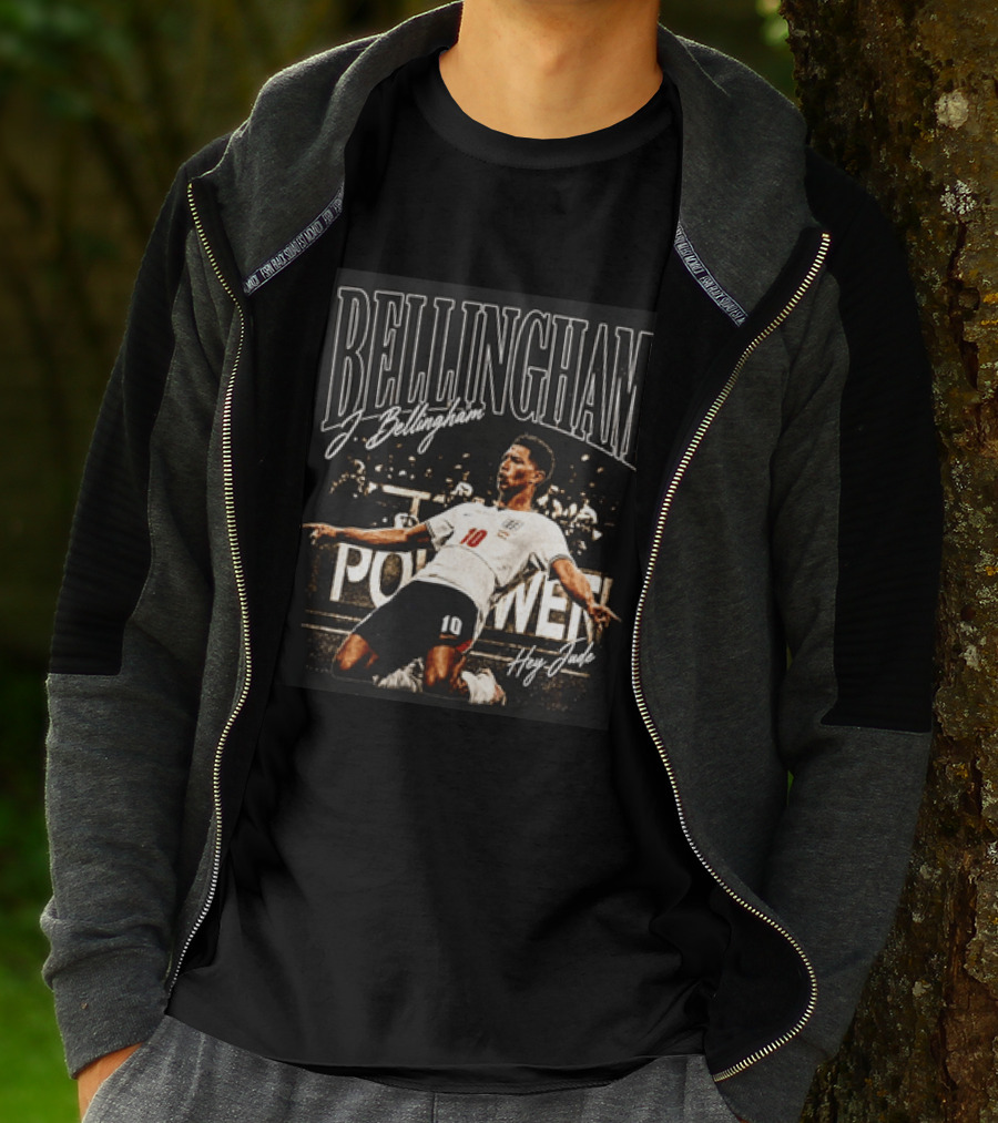 Bellingham J. Bellingham Hey Jude Football Power No. 10 T-Shirt