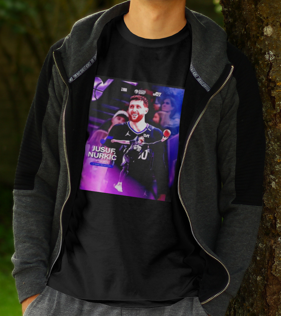 Jusuf Nurkić NBA Utah Jazz Contract 2 Years 22 Million T-Shirt