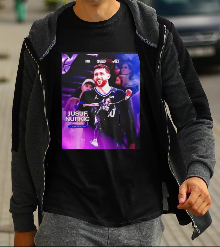 Jusuf Nurkić NBA Utah Jazz Contract 2 Years 22 Million T-Shirt