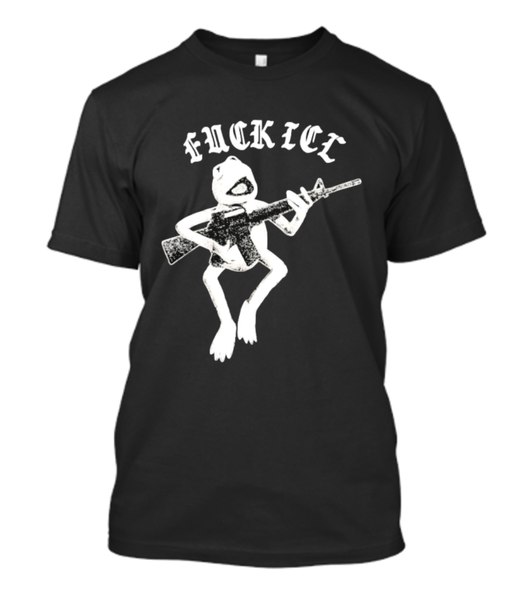 FUCKICE Kermit Frog United Snakes Meme T-Shirt