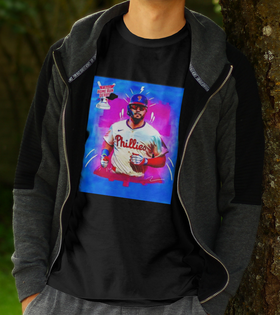 Philadelphia Phillies Kyle Schwarber 2024 Mobile Home Run Derby Highlights T-Shirt