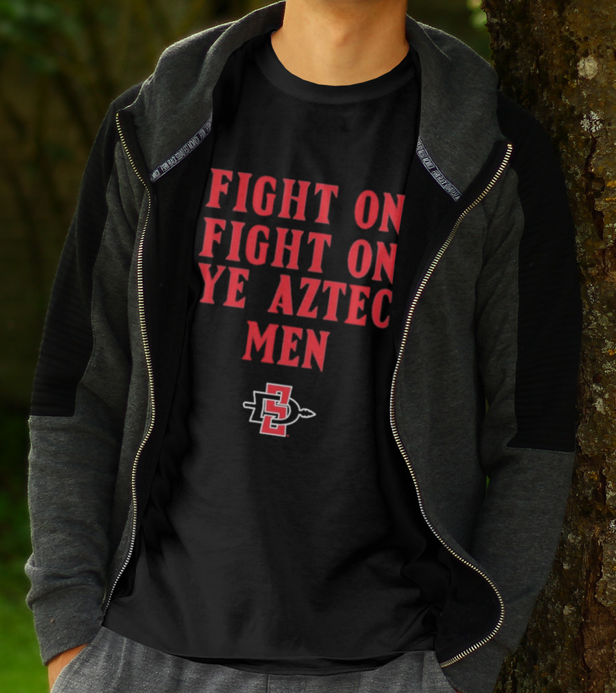 San Diego State Aztecs Fight On Ye Aztec Men SDSU T-Shirt