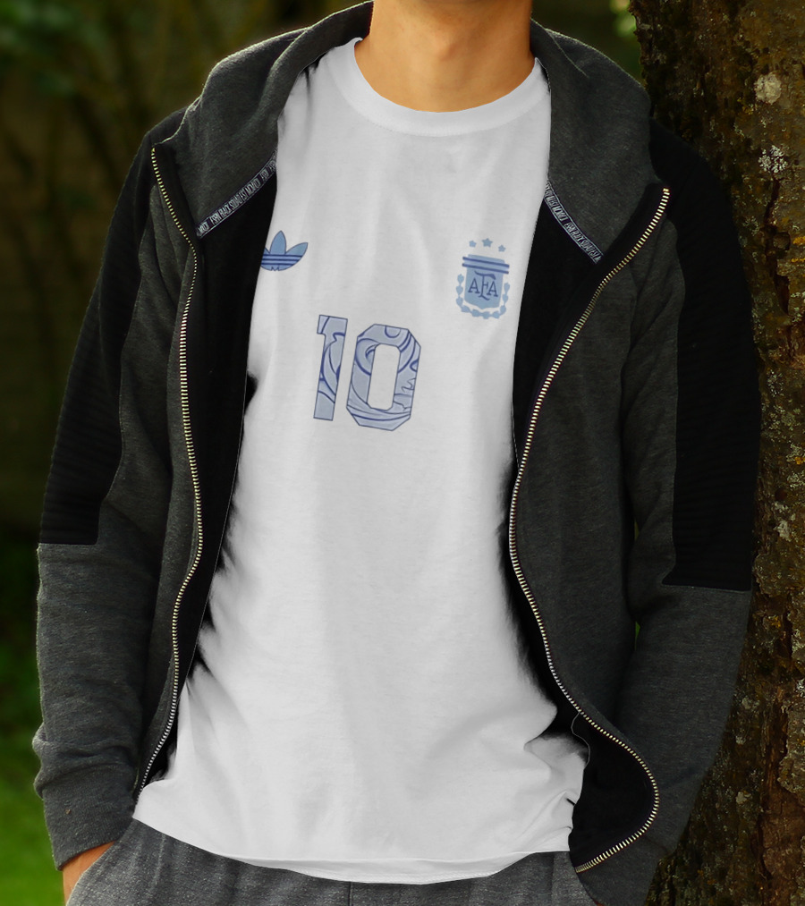 Argentina AFA 10 Trefoil Crest T-Shirt