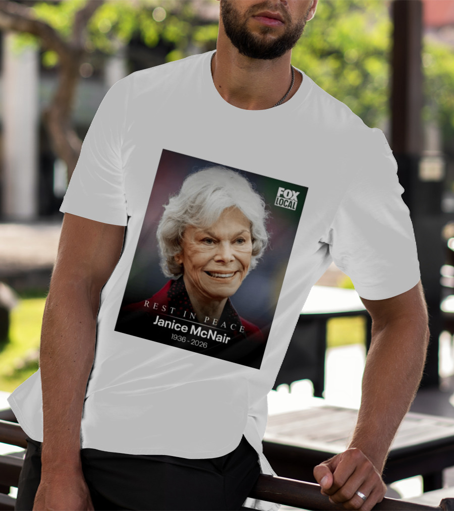 Rest In Peace Janice McNair 1936 2026 FOX Local Memorial T-Shirt