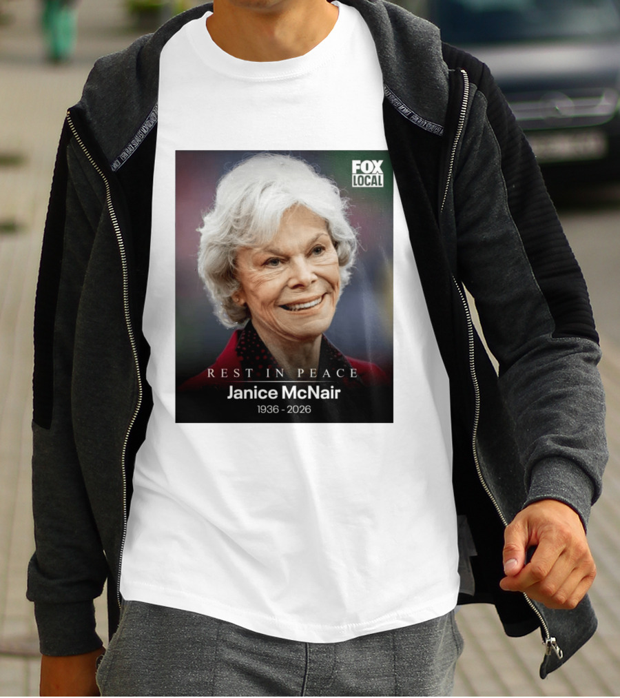 Rest In Peace Janice McNair 1936 2026 FOX Local Memorial T-Shirt